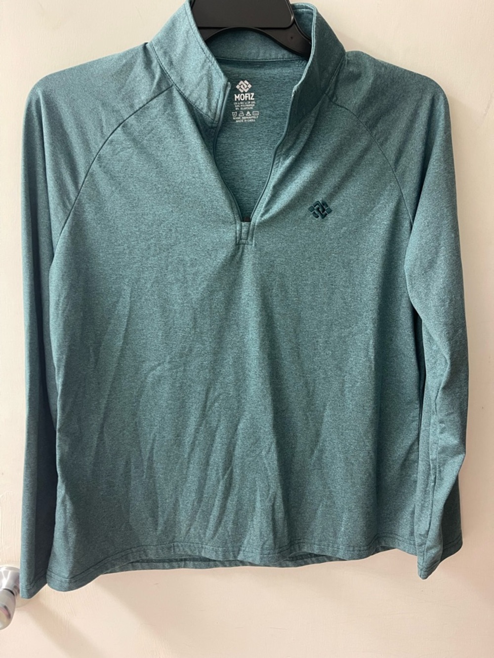 Women’s  Quarter-Zip Performance Shirt - Teal